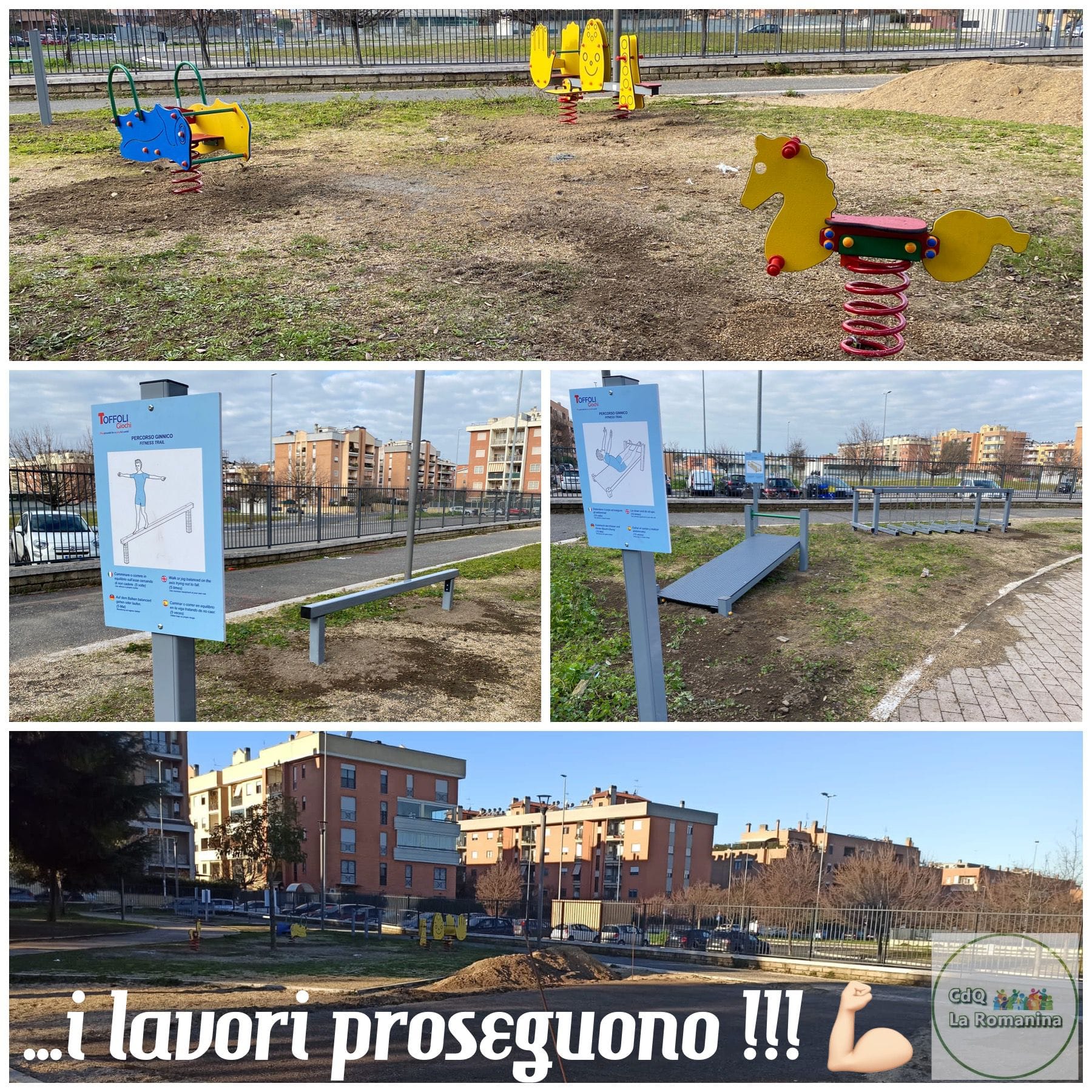 proseguono lavori parco tricicli